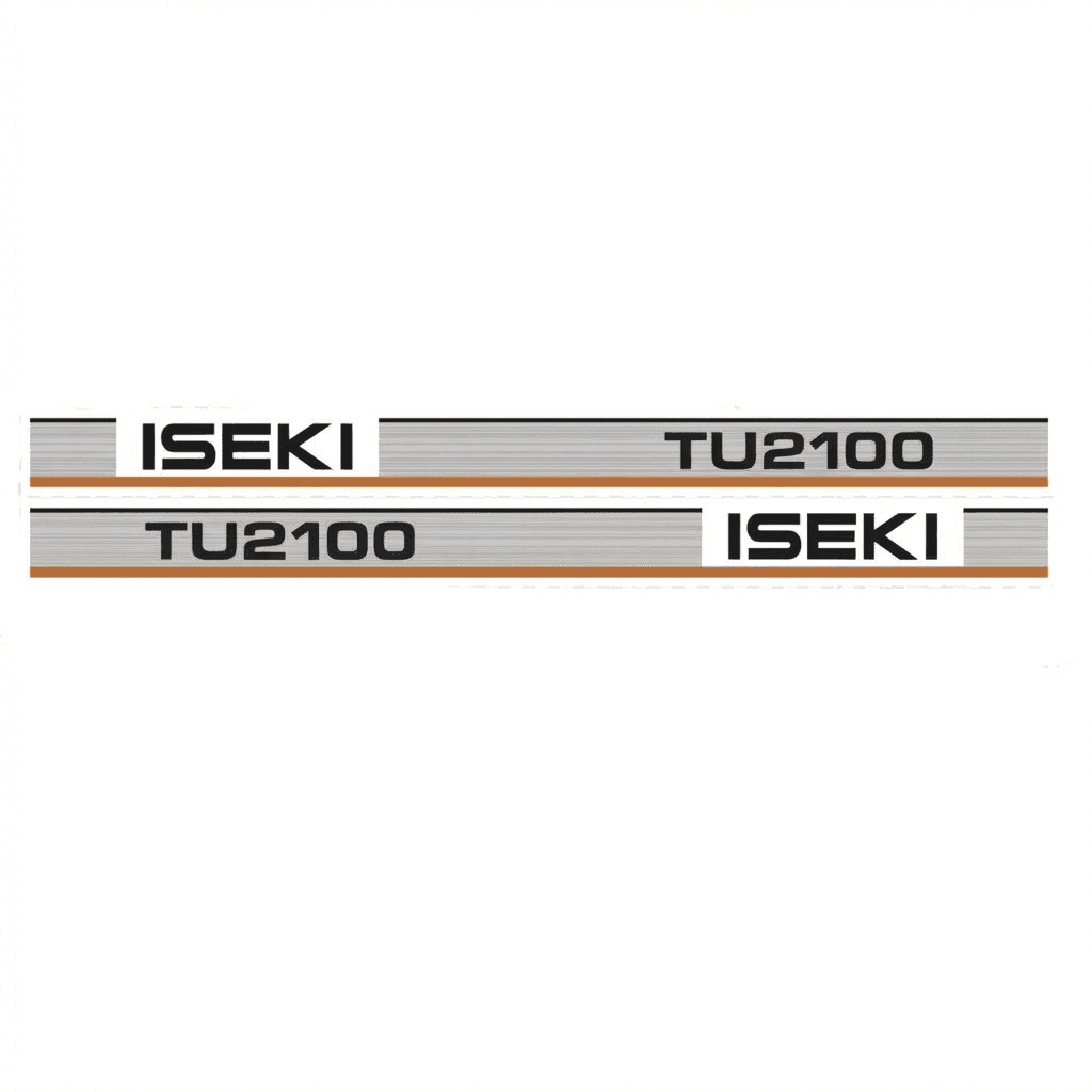 Autocollant | Jeu d'autocollants Iseki TU2100 | Série TU